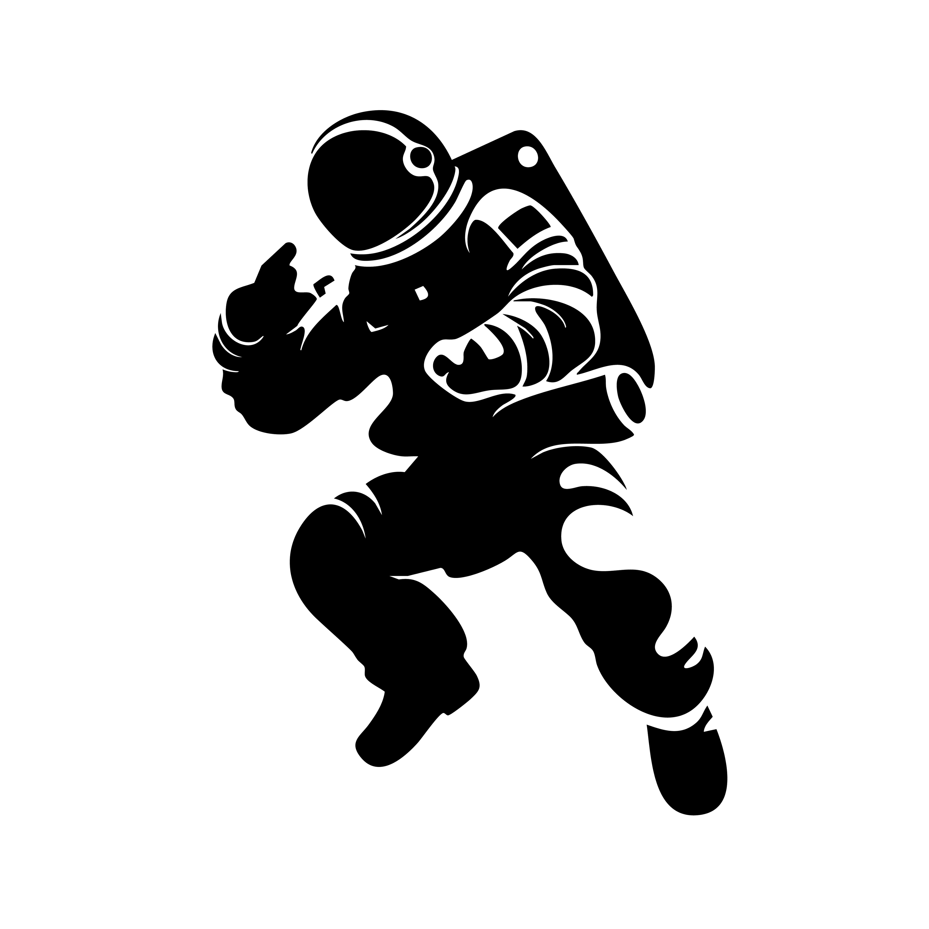 Vinyl Decal / Laptop Sticker/ Car Decal / Phone Sticker Astronaut