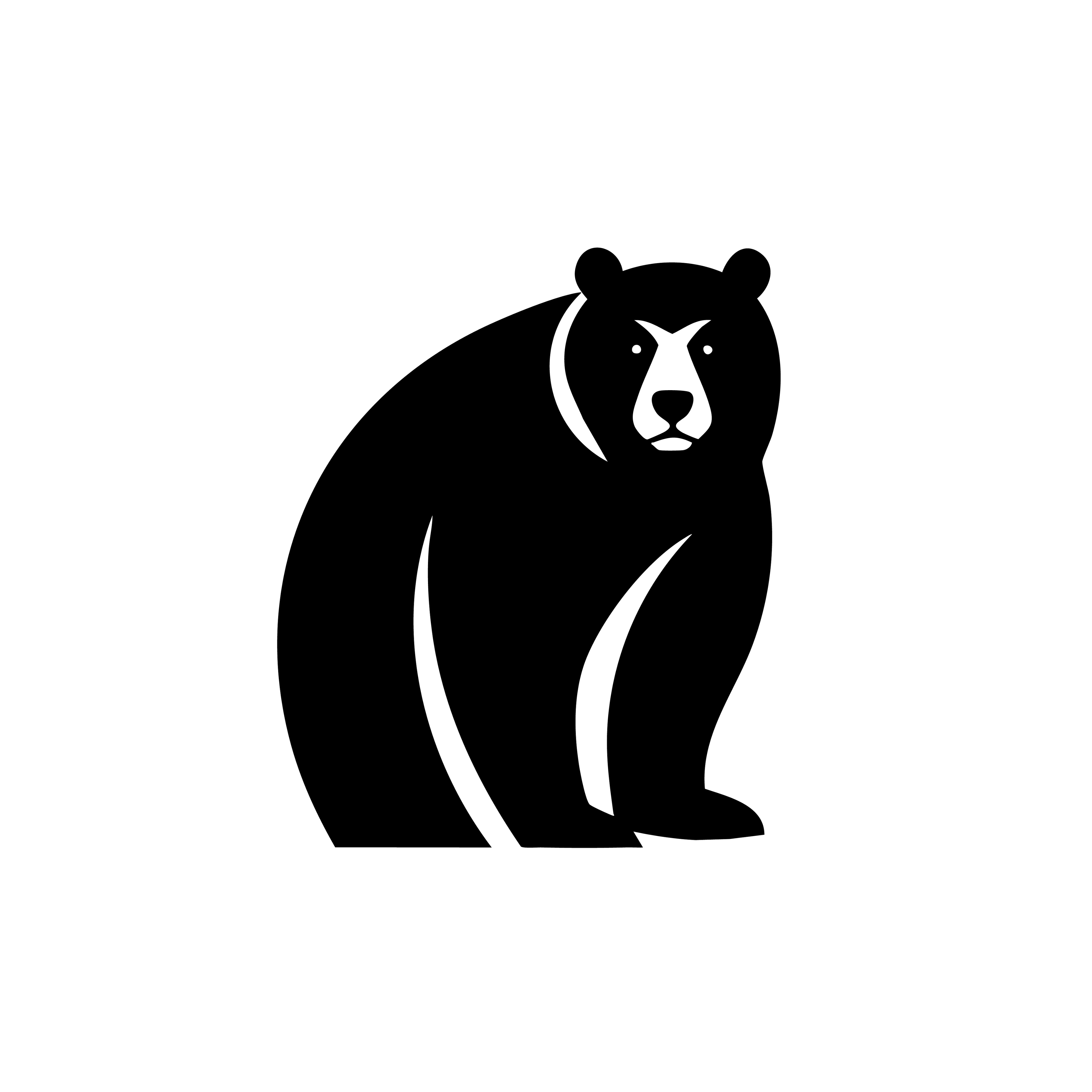 Vinyl Decal / Laptop Sticker/ Car Decal / Phone Sticker Bear