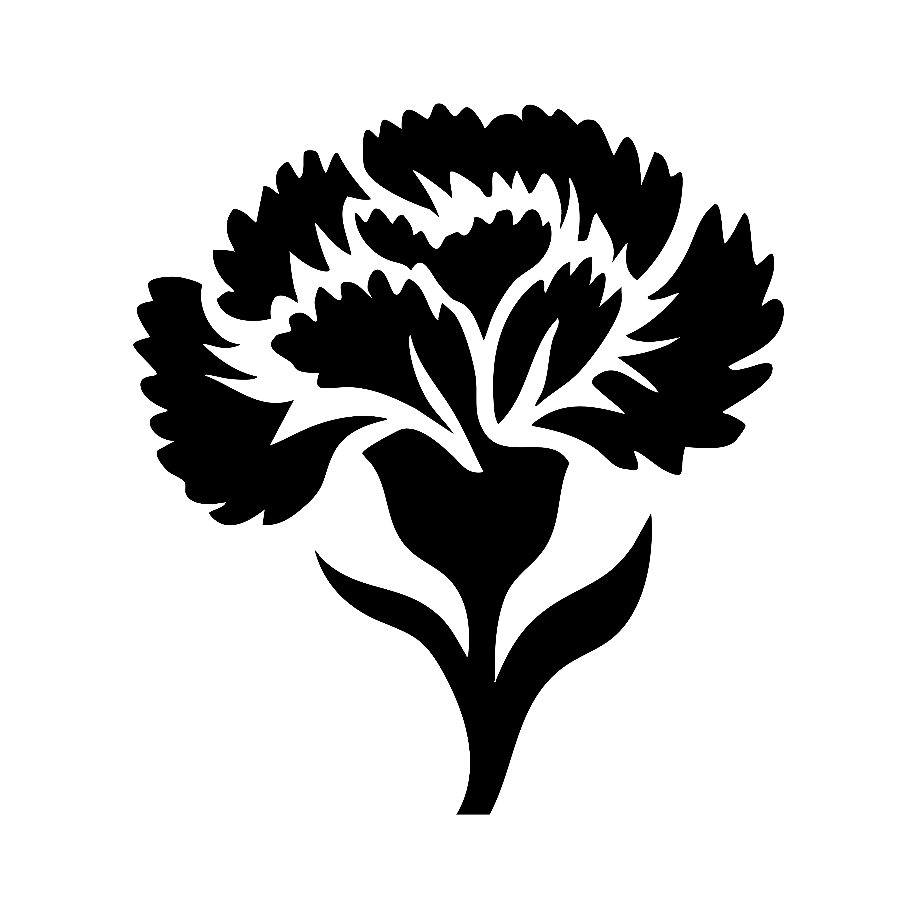 Vinyl Decal / Laptop Sticker/ Car Decal / Phone Sticker Carnation
