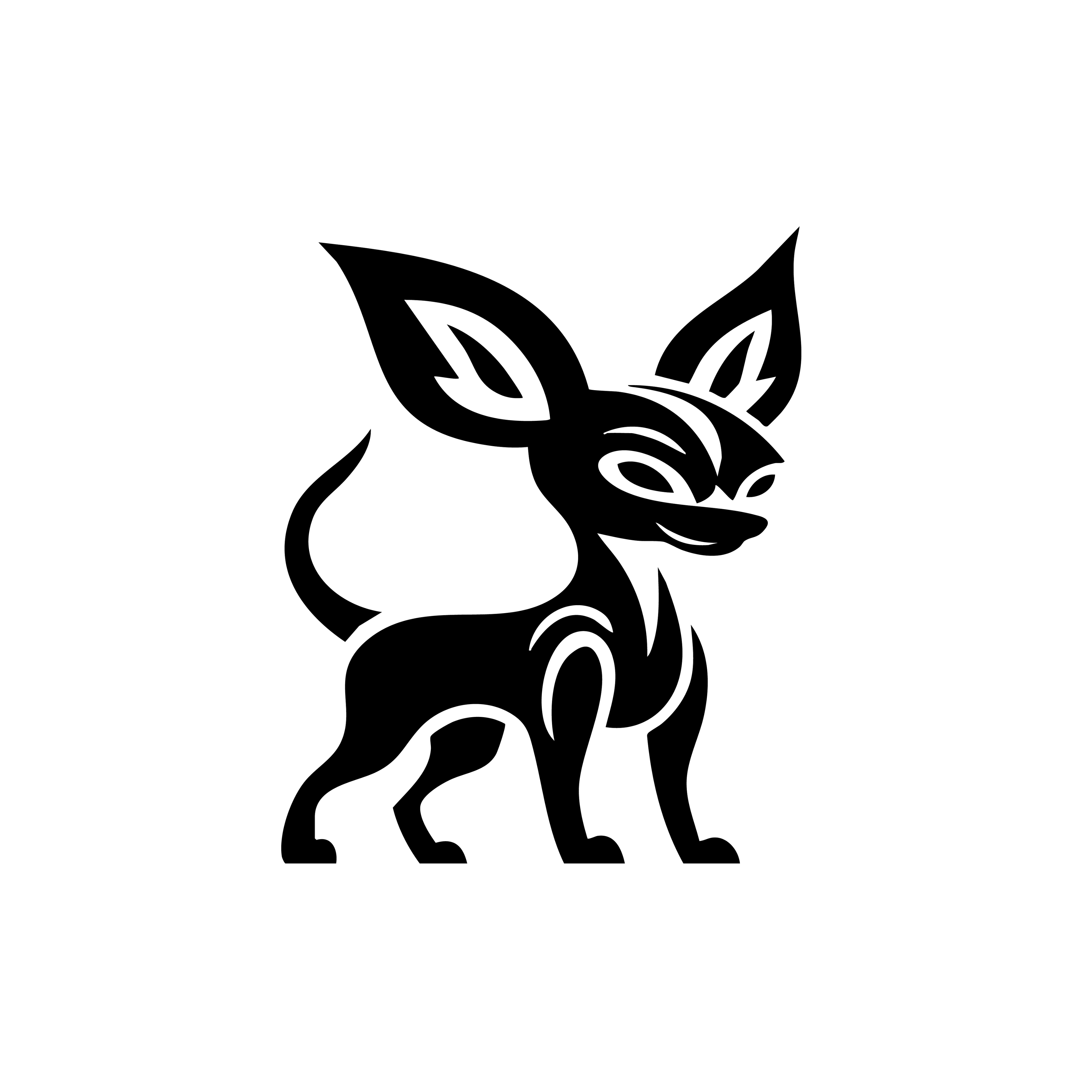 Vinyl Decal / Laptop Sticker/ Car Decal / Phone Sticker Chihuahua