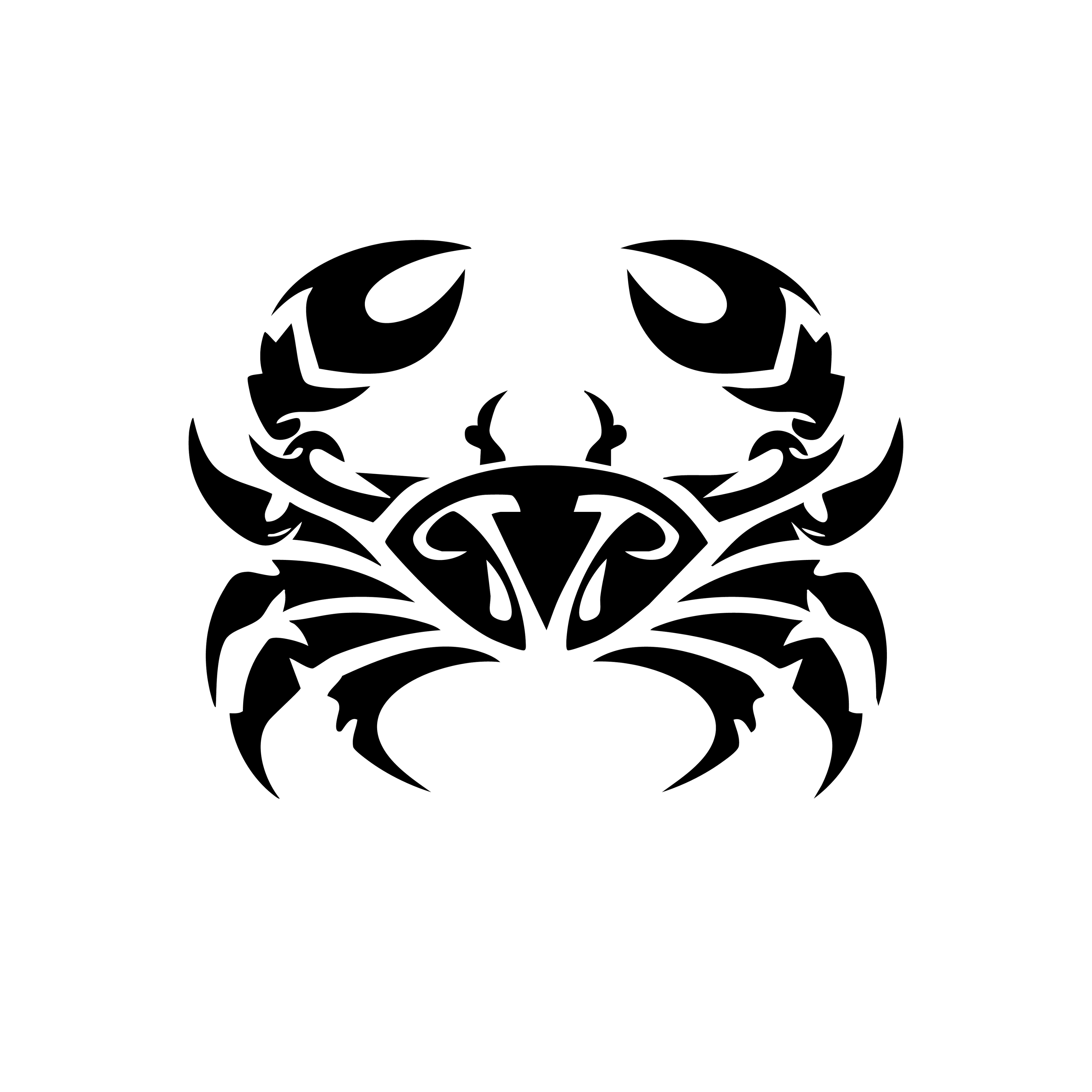 Vinyl Decal / Laptop Sticker/ Car Decal / Phone Sticker Crab