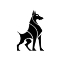 Vinyl Decal / Laptop Sticker/ Car Decal / Phone Sticker Doberman Pinscher