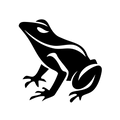 Vinyl Decal / Laptop Sticker/ Car Decal / Phone Sticker Frog