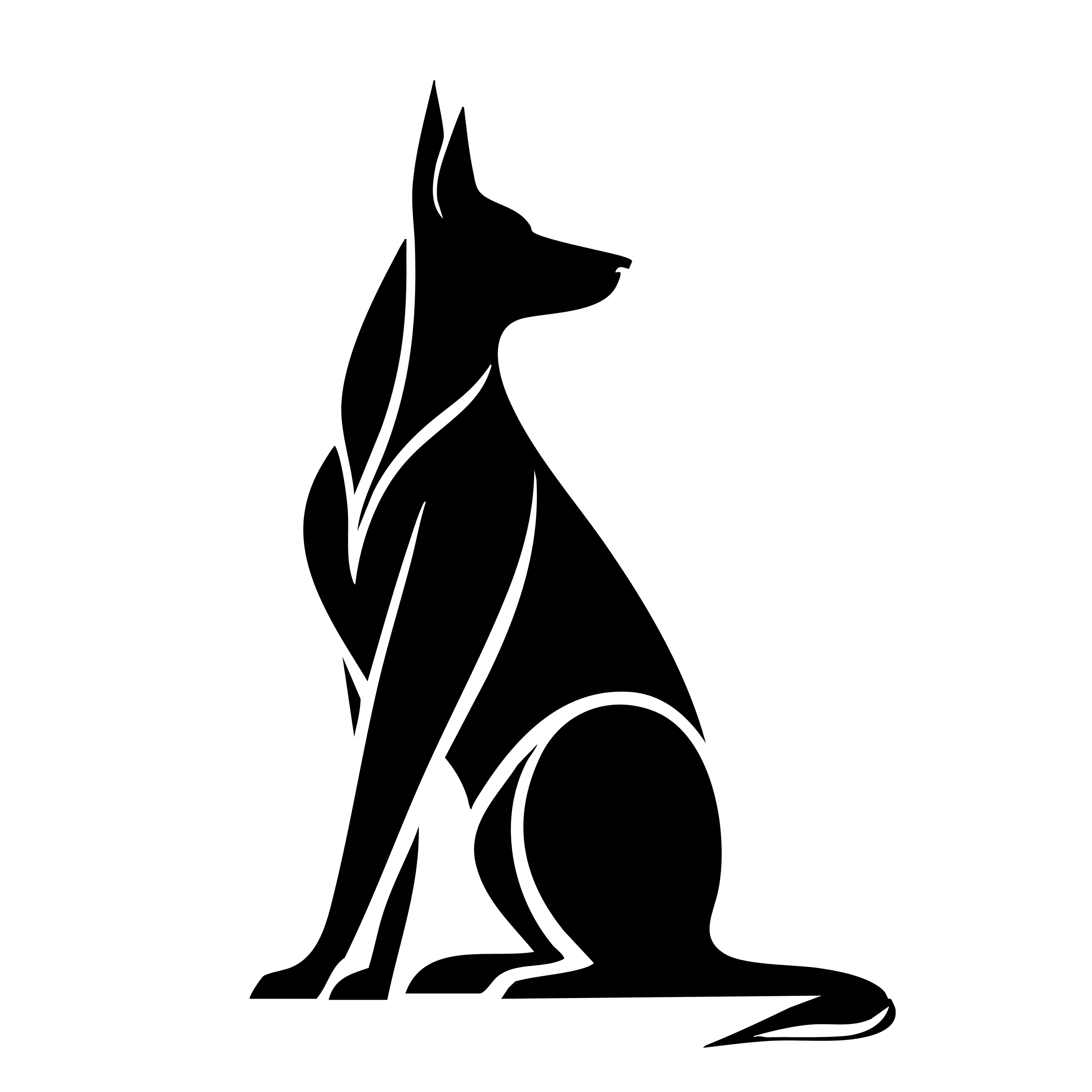 Vinyl Decal / Laptop Sticker/ Car Decal / Phone Sticker German Shepherd