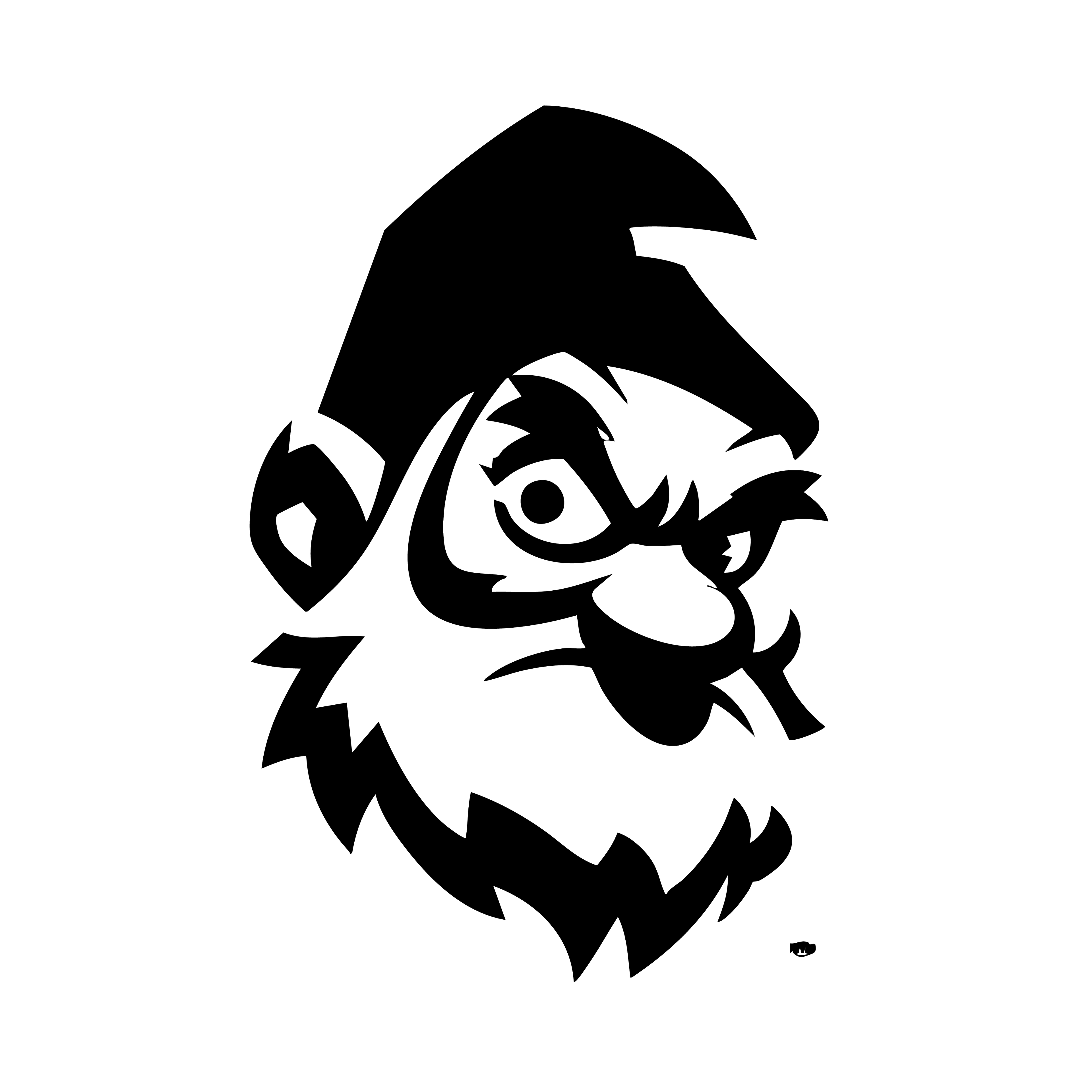 Vinyl Decal / Laptop Sticker/ Car Decal / Phone Sticker Gnome
