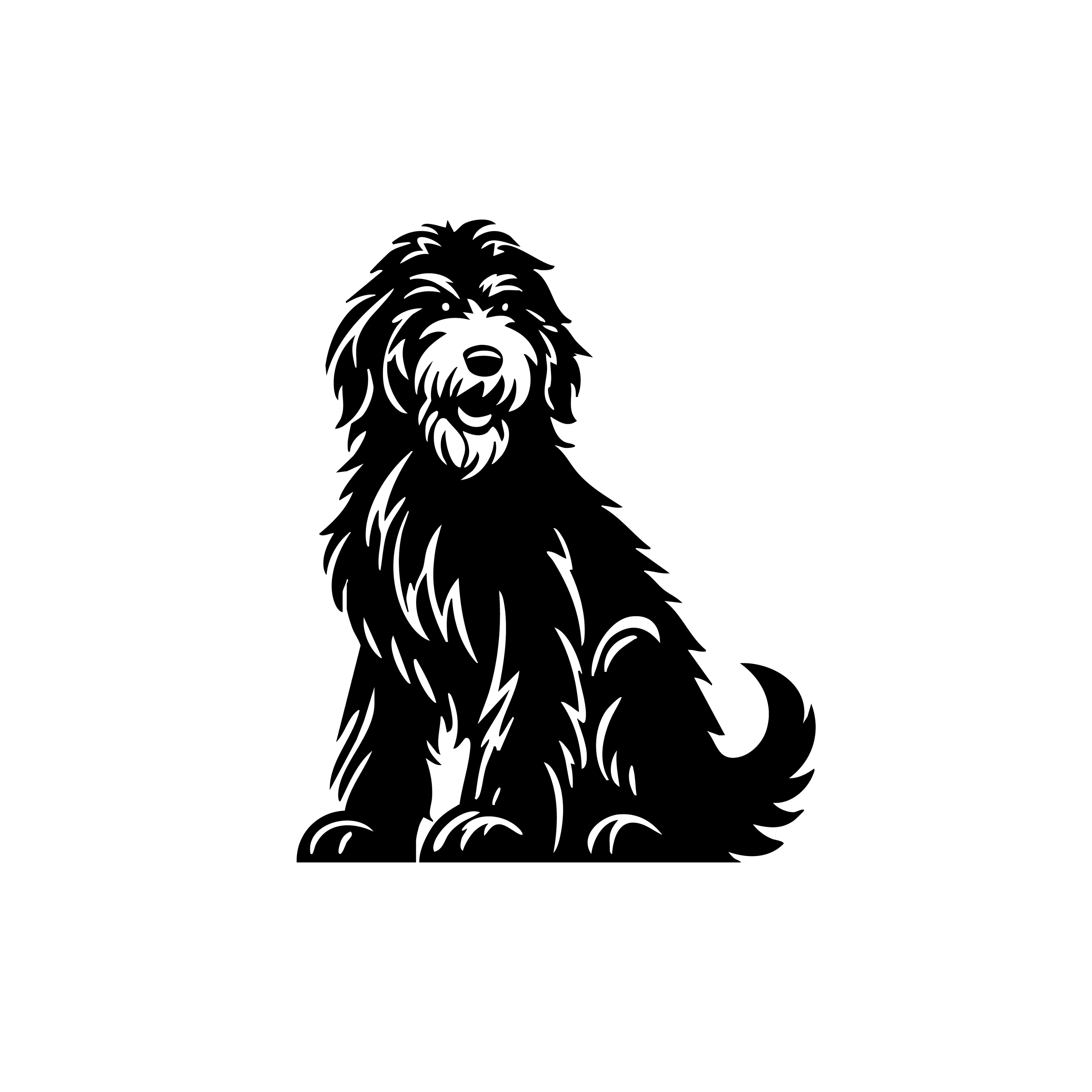 Vinyl Decal / Laptop Sticker/ Car Decal / Phone Sticker Golden Doodle