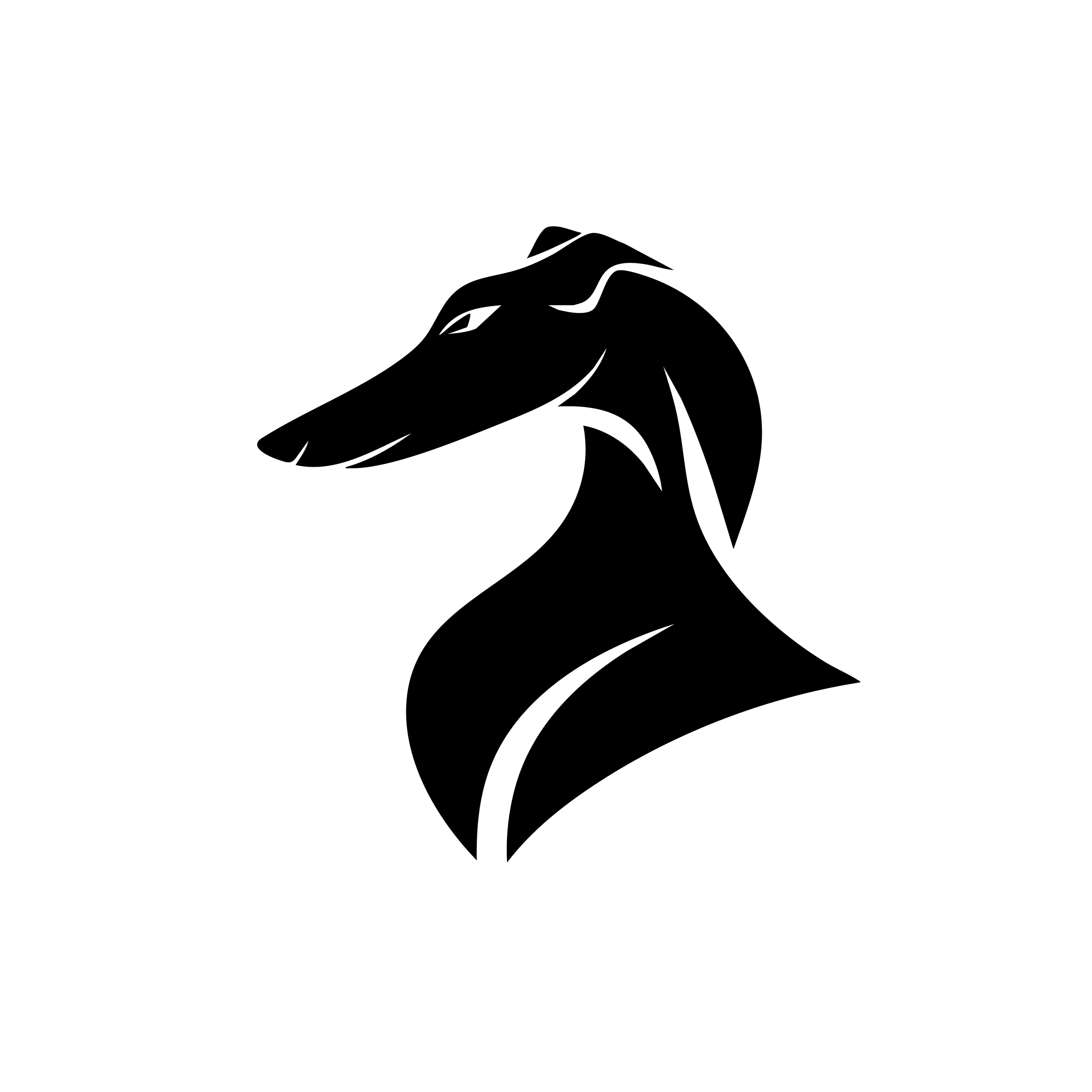 Vinyl Decal / Laptop Sticker/ Car Decal / Phone Sticker Greyhound