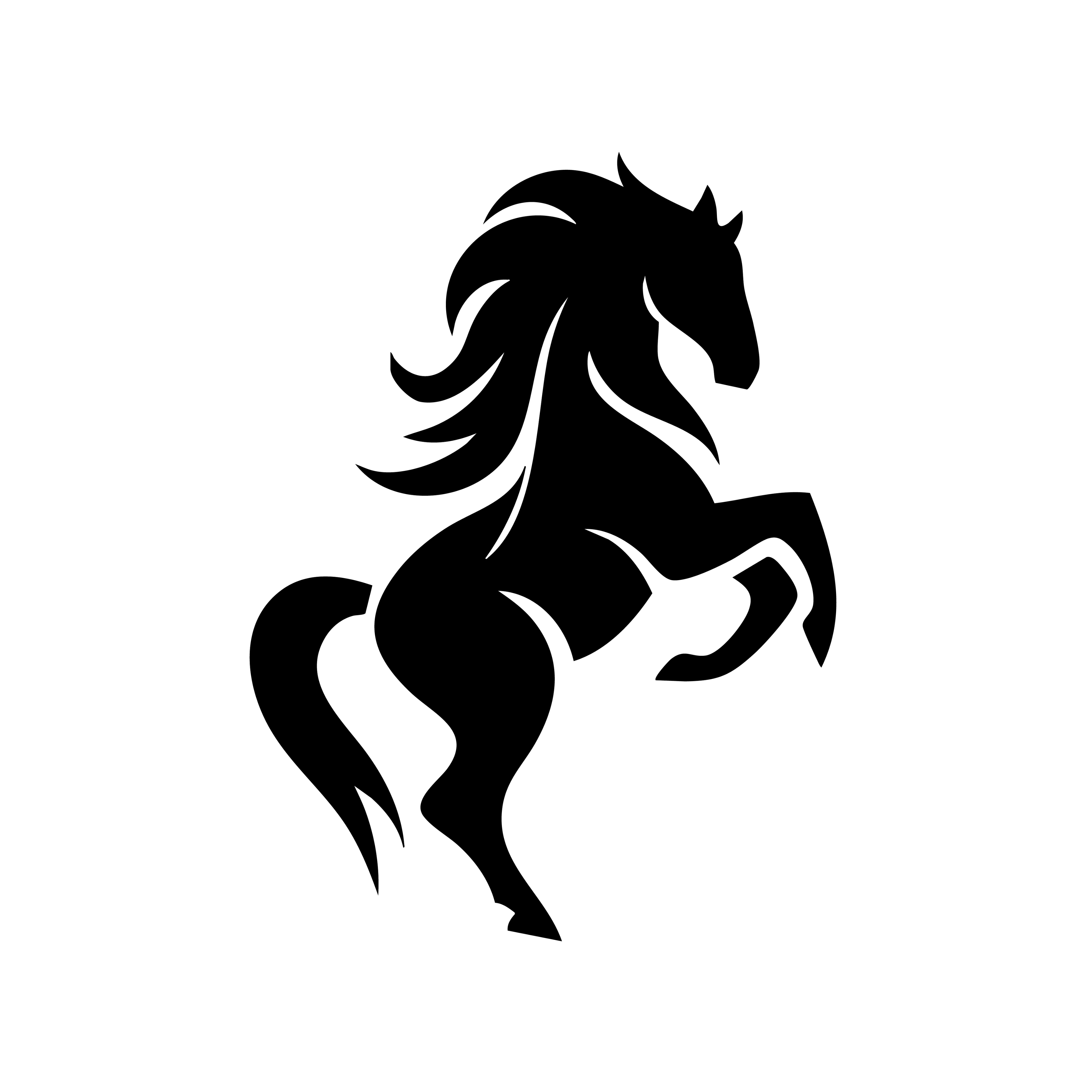 Vinyl Decal / Laptop Sticker/ Car Decal / Phone Sticker Horse