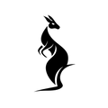 Vinyl Decal / Laptop Sticker/ Car Decal / Phone Sticker Kangaroo