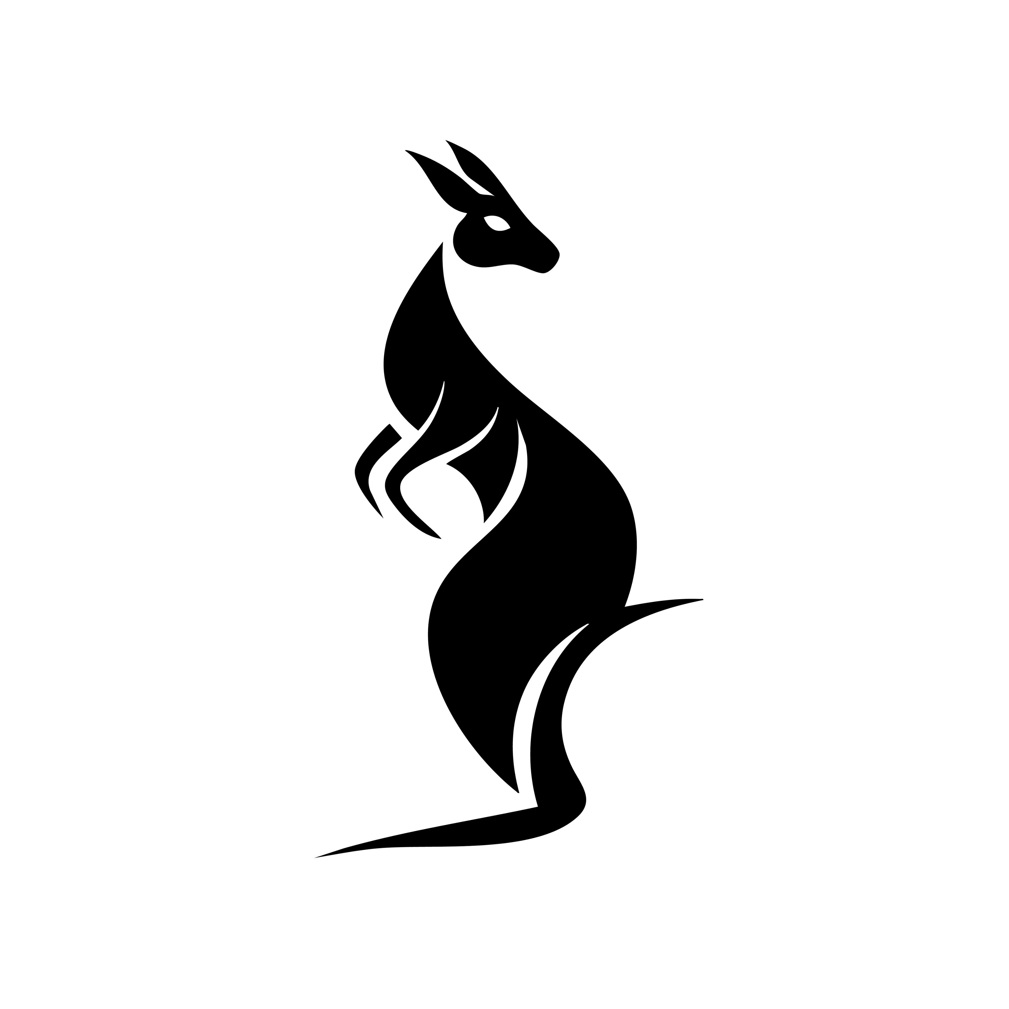 Vinyl Decal / Laptop Sticker/ Car Decal / Phone Sticker Kangaroo