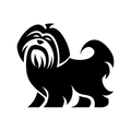 Vinyl Decal / Laptop Sticker/ Car Decal / Phone Sticker Lhasa Apso