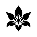 Vinyl Decal / Laptop Sticker/ Car Decal / Phone Sticker Lily