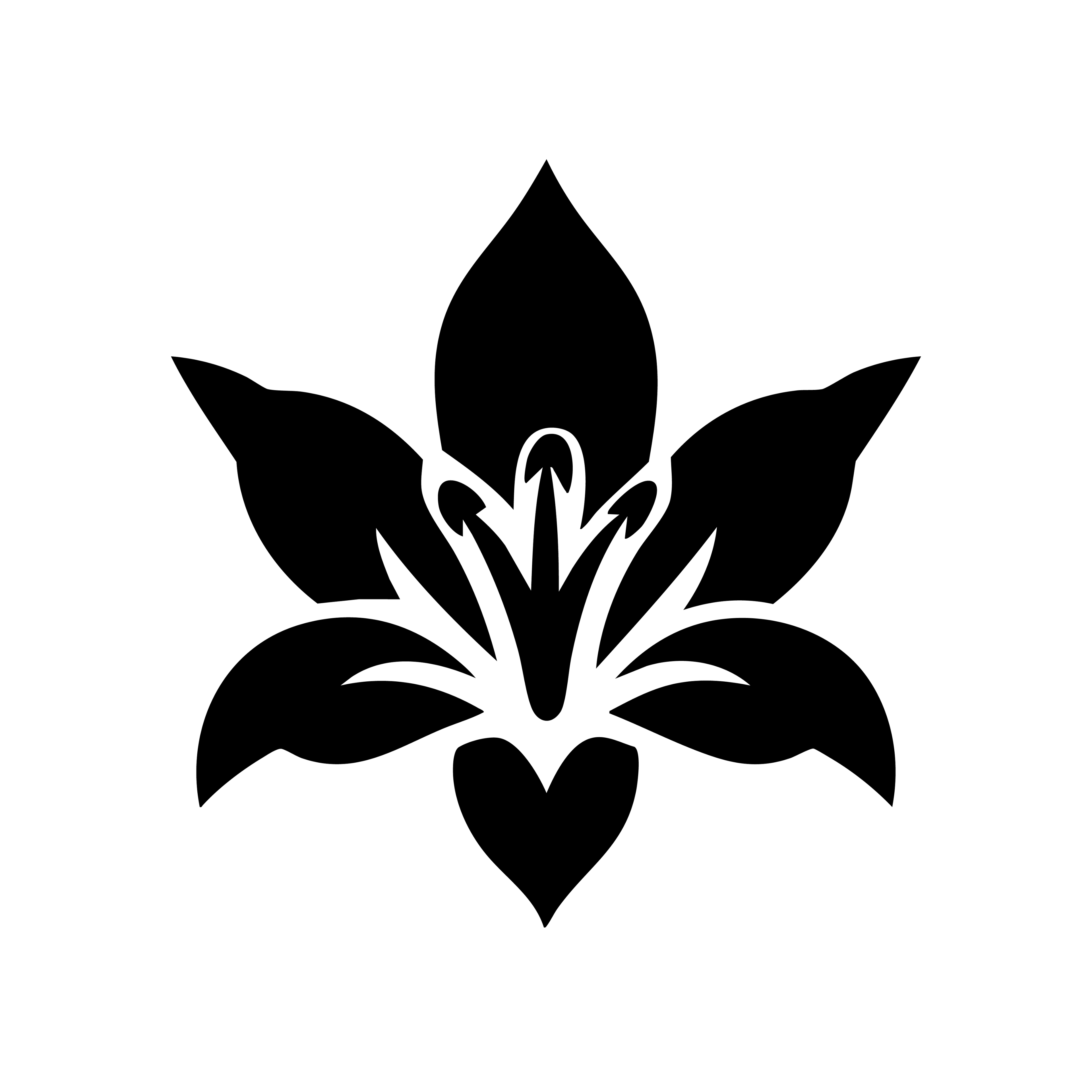 Vinyl Decal / Laptop Sticker/ Car Decal / Phone Sticker Lily