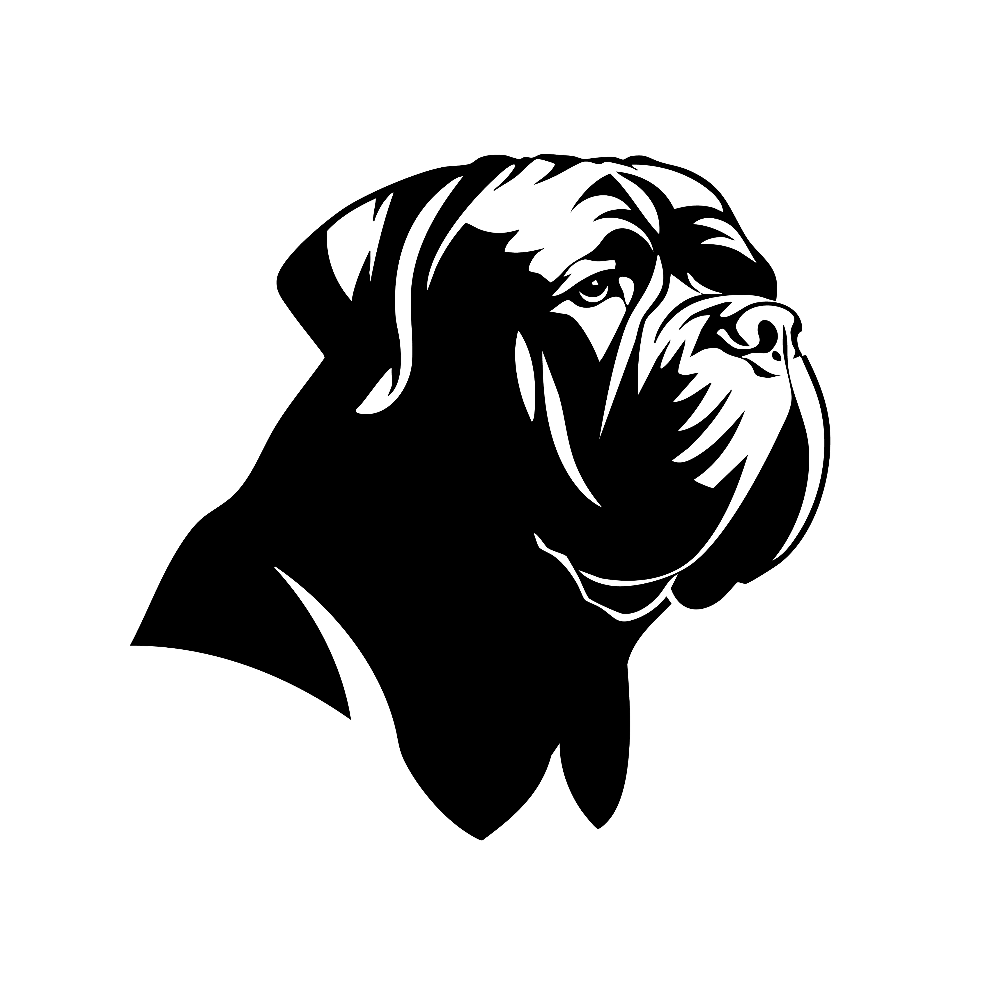Vinyl Decal / Laptop Sticker/ Car Decal / Phone Sticker Mastiff