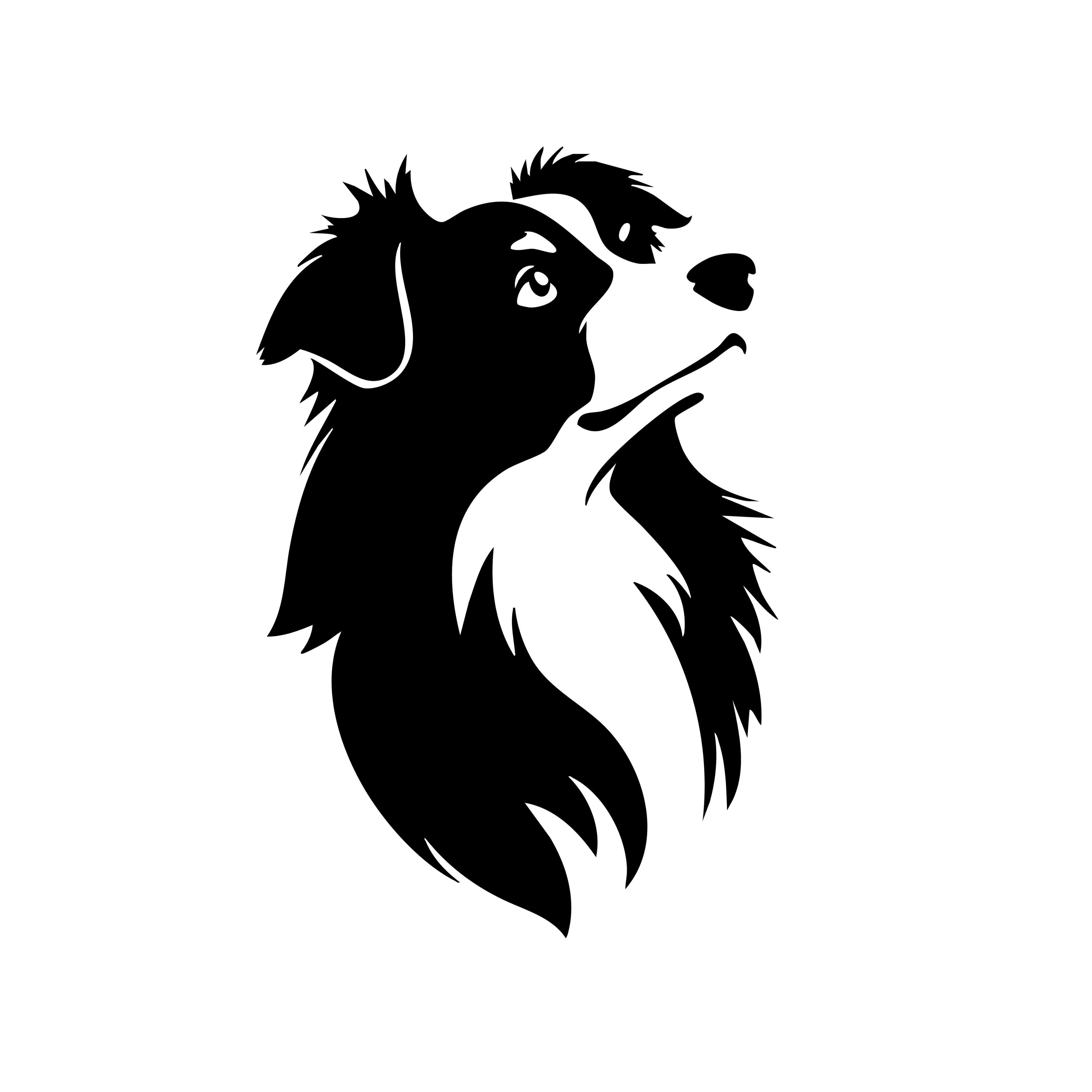 Vinyl Decal / Laptop Sticker/ Car Decal / Phone Sticker Australian Shepherd