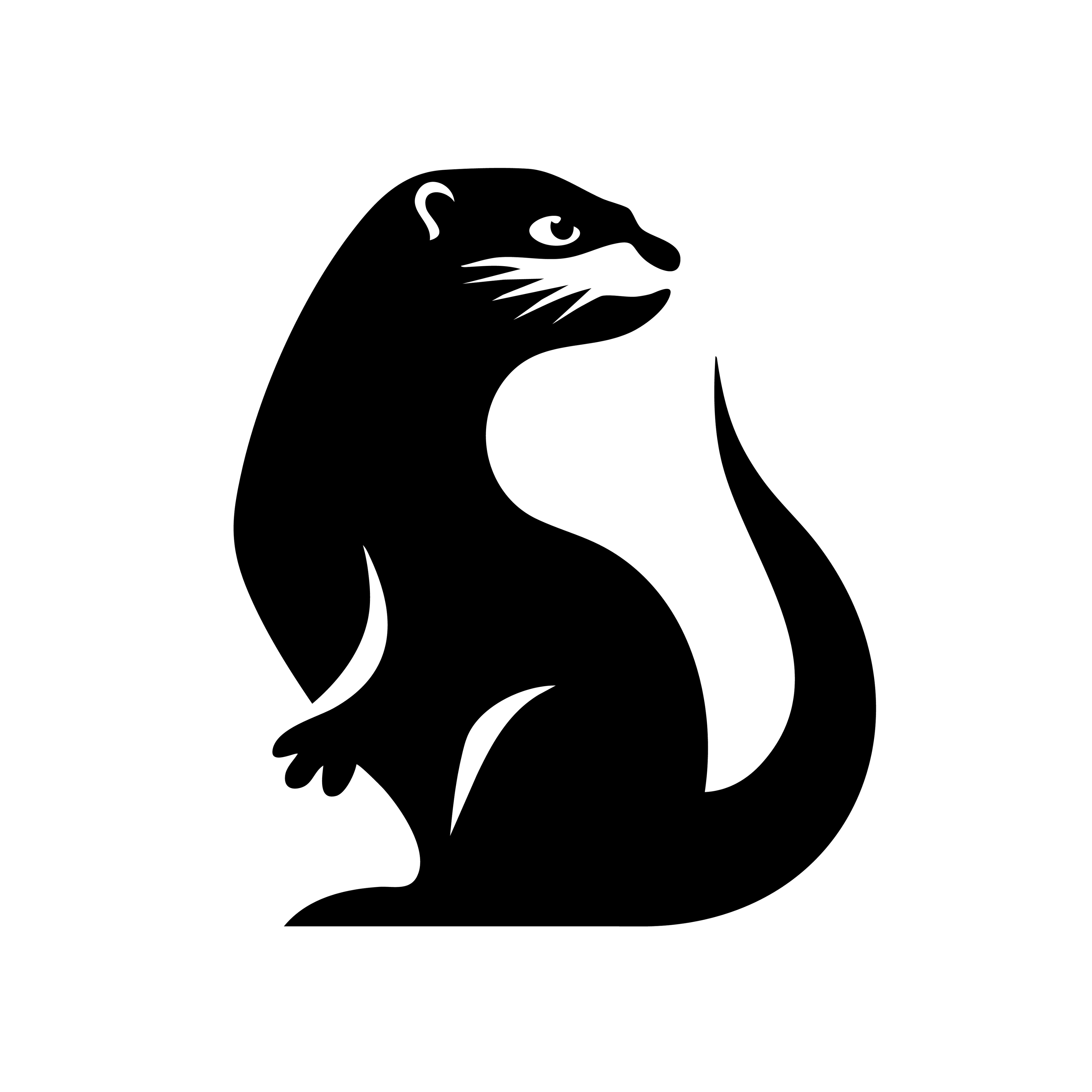Vinyl Decal / Laptop Sticker/ Car Decal / Phone Sticker Otter