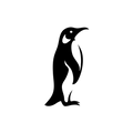 Vinyl Decal / Laptop Sticker/ Car Decal / Phone Sticker Penguin