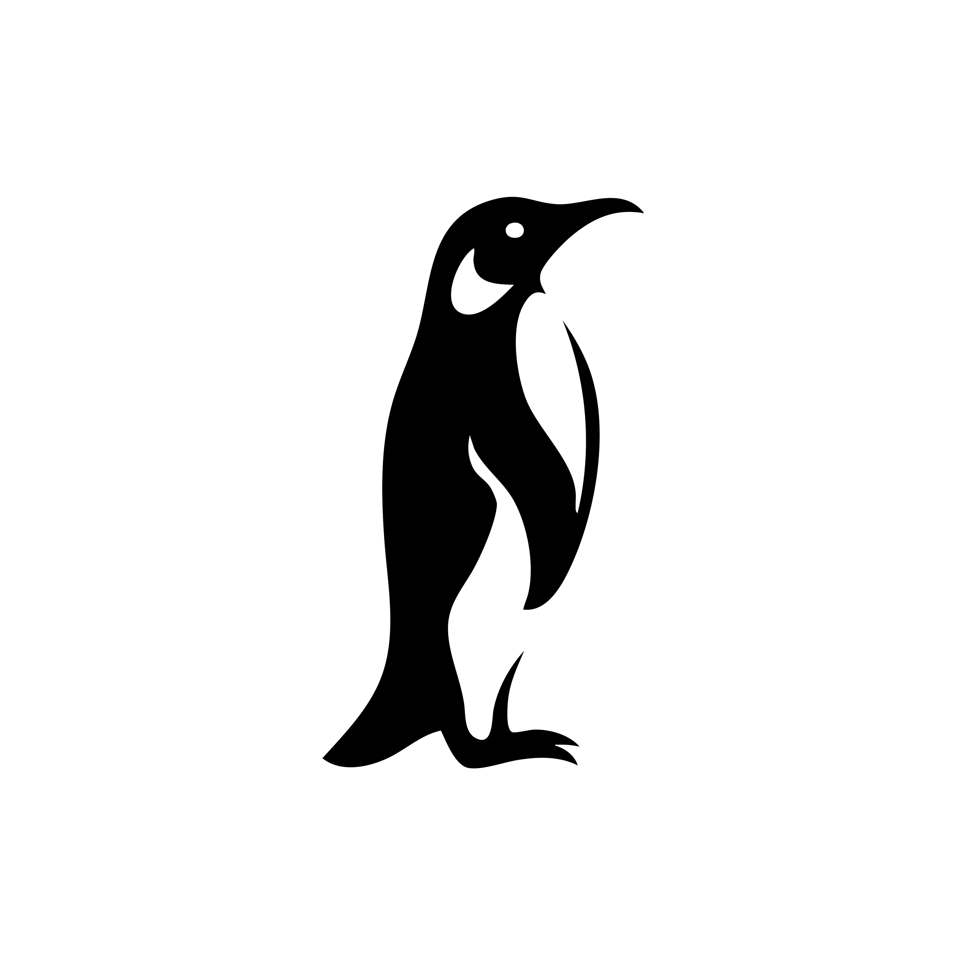 Vinyl Decal / Laptop Sticker/ Car Decal / Phone Sticker Penguin