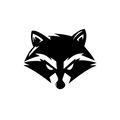 Vinyl Decal / Laptop Sticker/ Car Decal / Phone Sticker Racoon