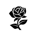Vinyl Decal / Laptop Sticker/ Car Decal / Phone Sticker Rose