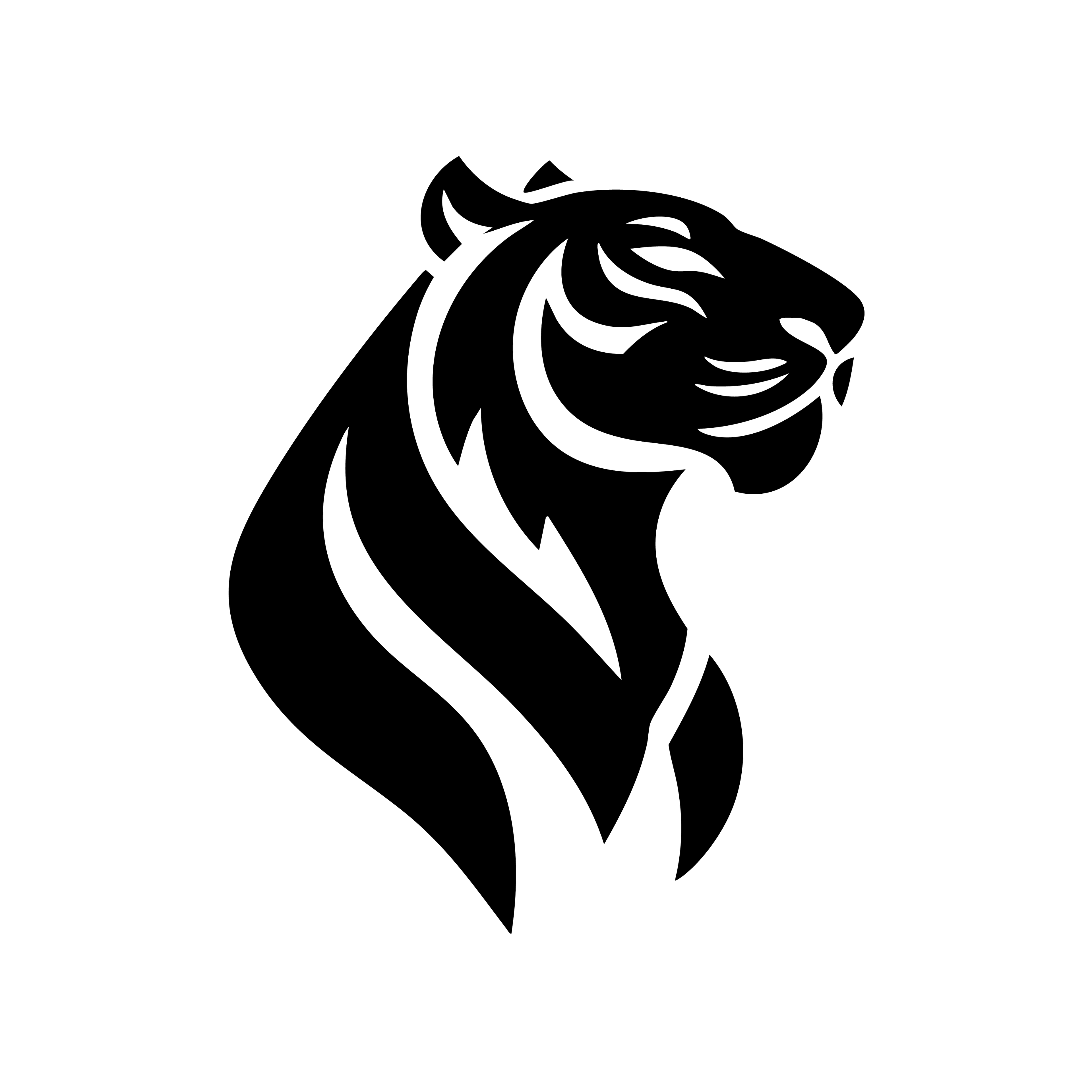Vinyl Decal / Laptop Sticker/ Car Decal / Phone Sticker Tiger