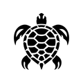 Vinyl Decal / Laptop Sticker/ Car Decal / Phone Sticker Sea Turtle