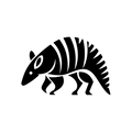 Vinyl Decal / Laptop Sticker/ Car Decal / Phone Sticker Armadillo