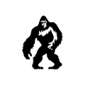 Vinyl Decal / Laptop Sticker/ Car Decal / Phone Sticker Big Foot