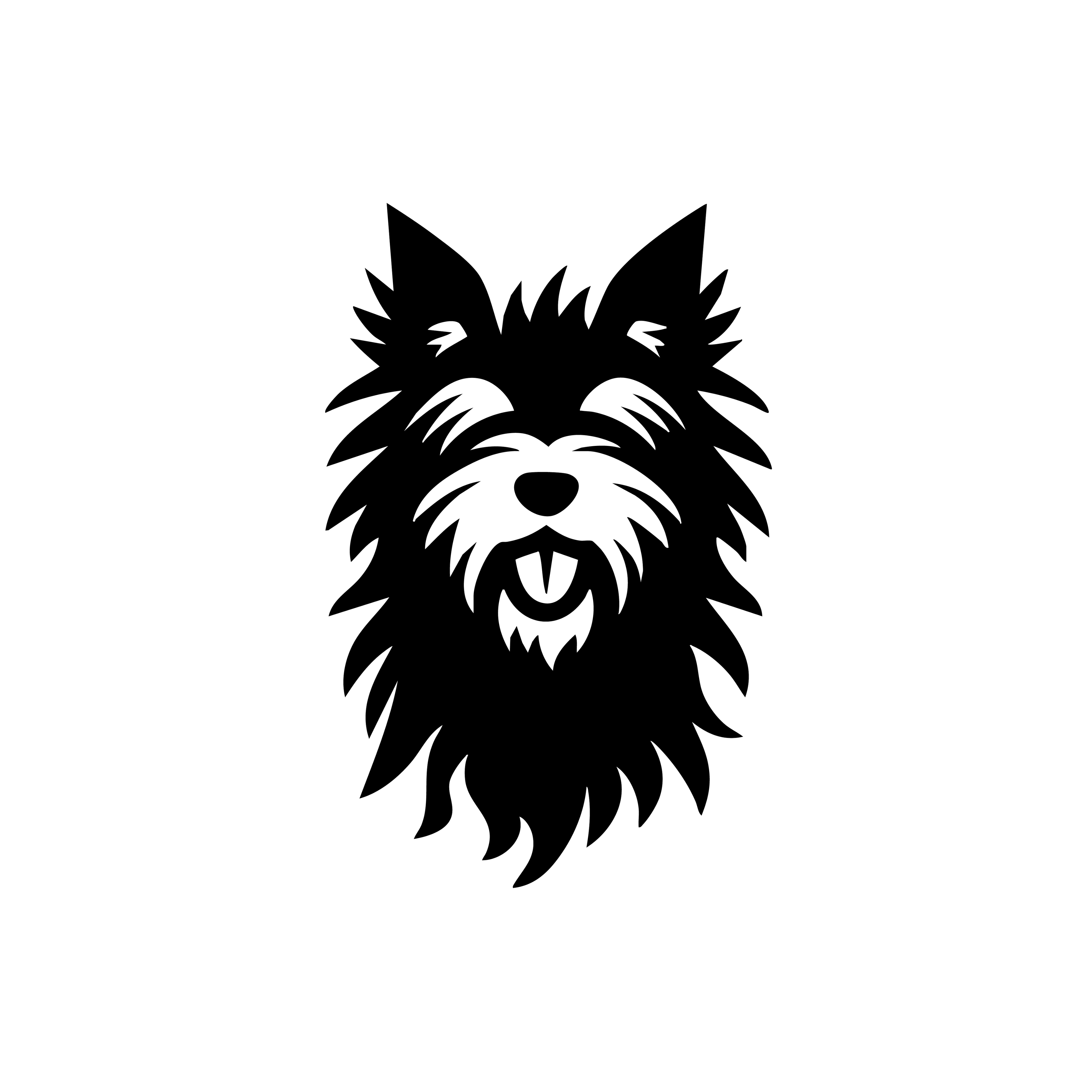 Vinyl Decal / Laptop Sticker/ Car Decal / Phone Sticker Cairn Terrier