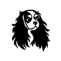 Vinyl Decal / Laptop Sticker/ Car Decal / Phone Sticker Cavalier King Charles Spaniel
