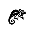 Vinyl Decal / Laptop Sticker/ Car Decal / Phone Sticker Chameleon