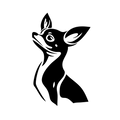 Vinyl Decal / Laptop Sticker/ Car Decal / Phone Sticker Chihuahua