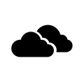 Vinyl Decal / Laptop Sticker/ Car Decal / Phone Sticker Clouds