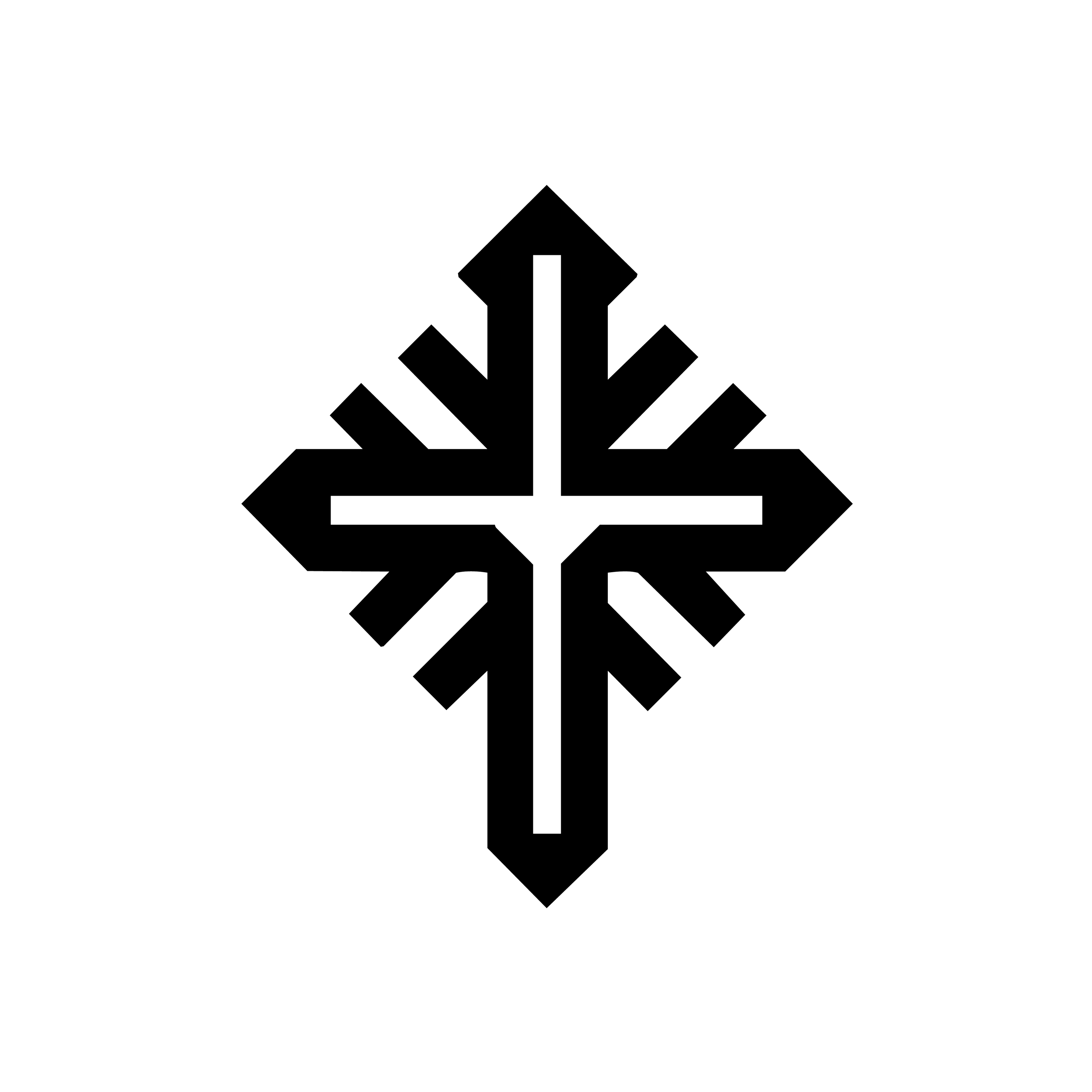 Vinyl Decal / Laptop Sticker/ Car Decal / Phone Sticker Cross