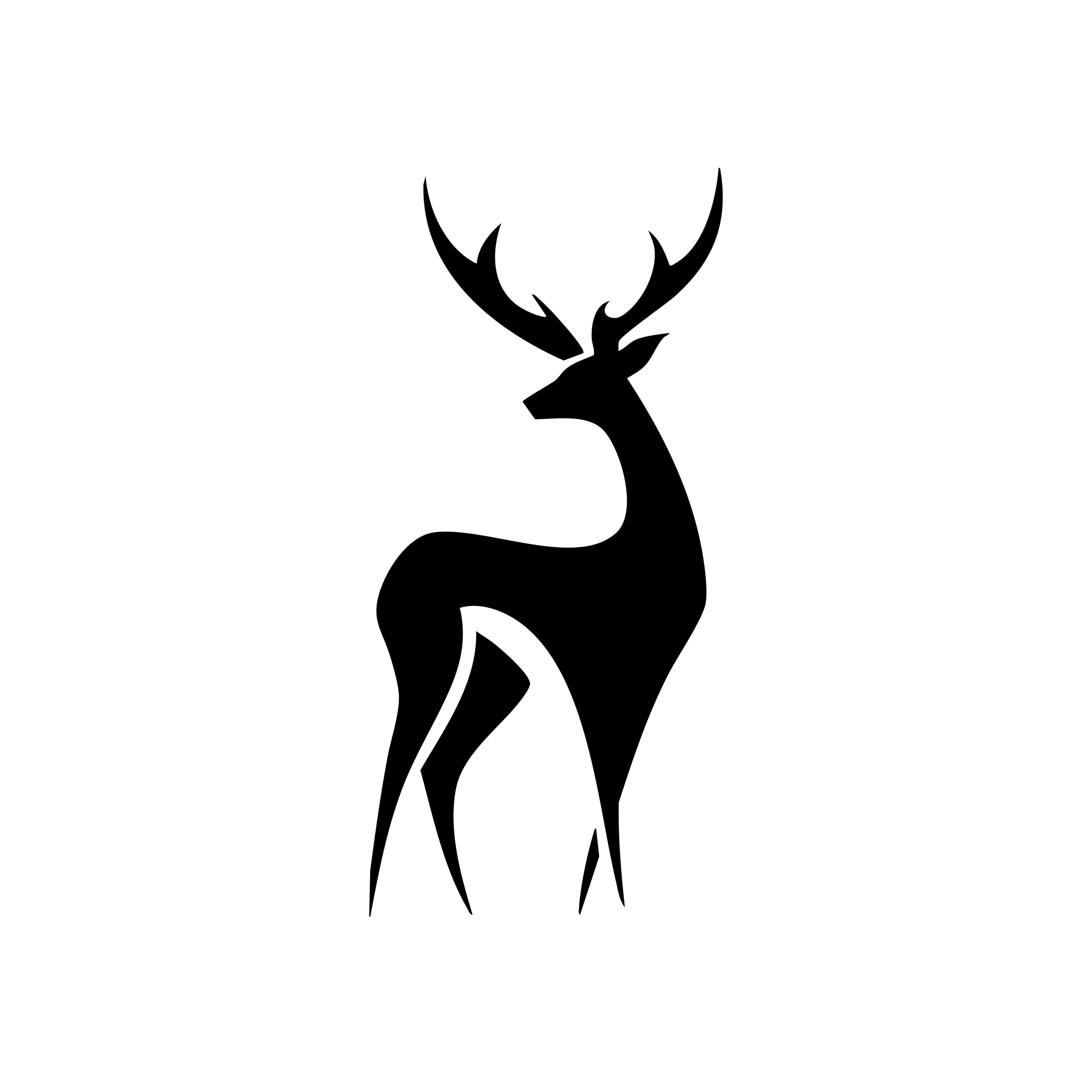 Vinyl Decal / Laptop Sticker/ Car Decal / Phone Sticker Deer