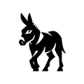 Vinyl Decal / Laptop Sticker/ Car Decal / Phone Sticker Donkey