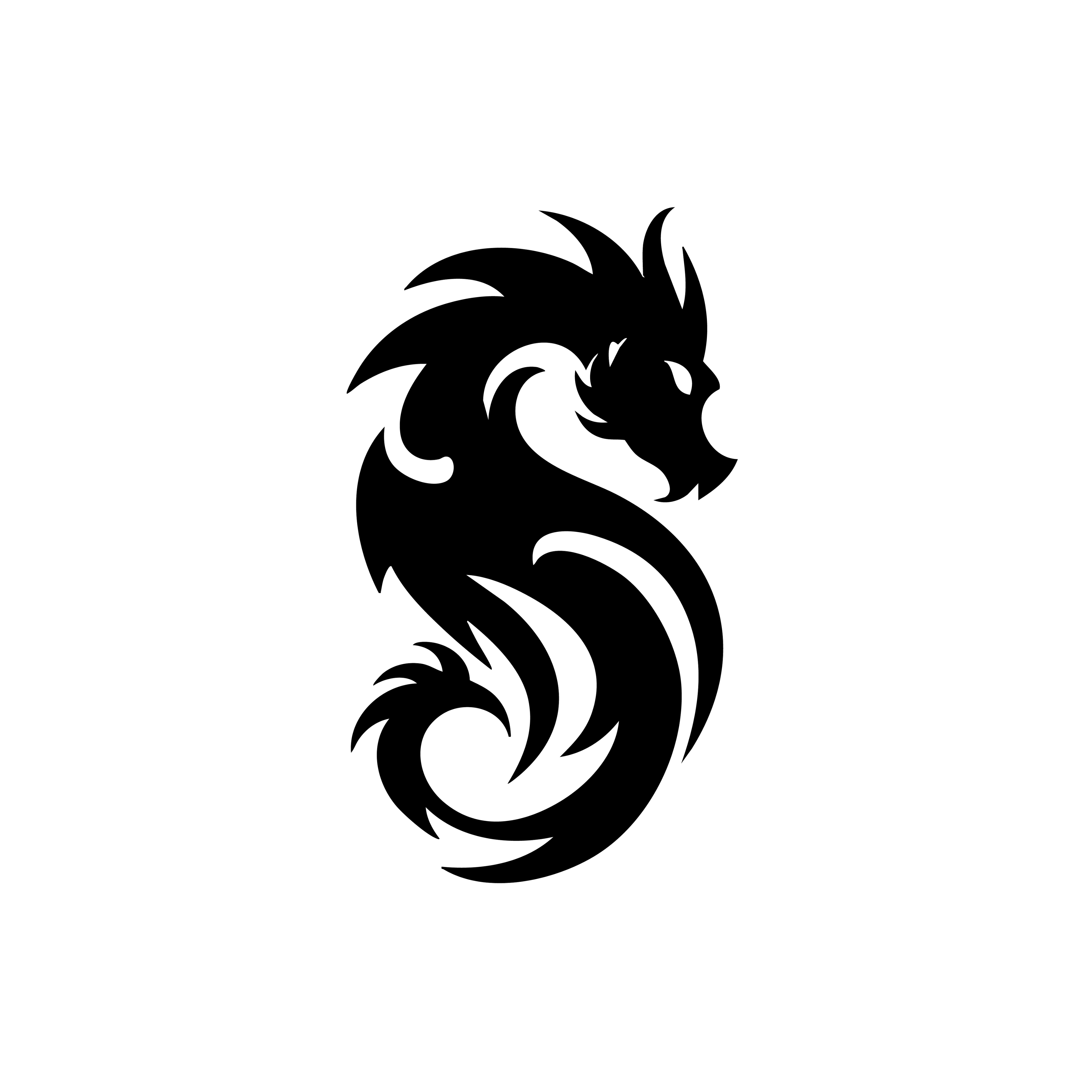 Vinyl Decal / Laptop Sticker/ Car Decal / Phone Sticker Dragon