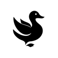 Vinyl Decal / Laptop Sticker/ Car Decal / Phone Sticker Duck