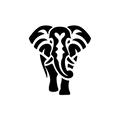 Vinyl Decal / Laptop Sticker/ Car Decal / Phone Sticker Elephant