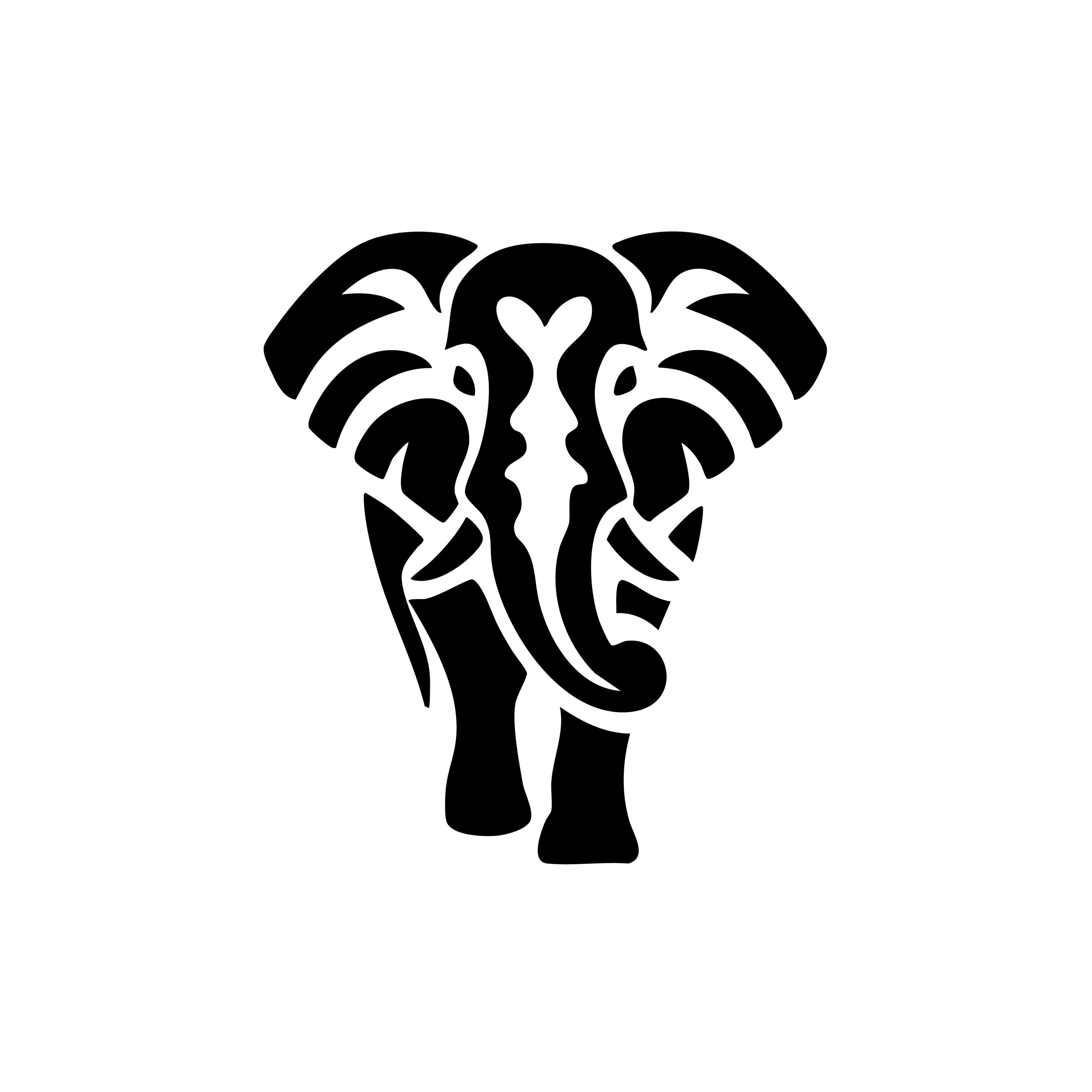 Vinyl Decal / Laptop Sticker/ Car Decal / Phone Sticker Elephant