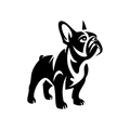 Vinyl Decal / Laptop Sticker/ Car Decal / Phone Sticker French Bulldog