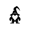 Vinyl Decal / Laptop Sticker/ Car Decal / Phone Sticker Gnome