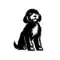 Vinyl Decal / Laptop Sticker/ Car Decal / Phone Sticker Labradoodle