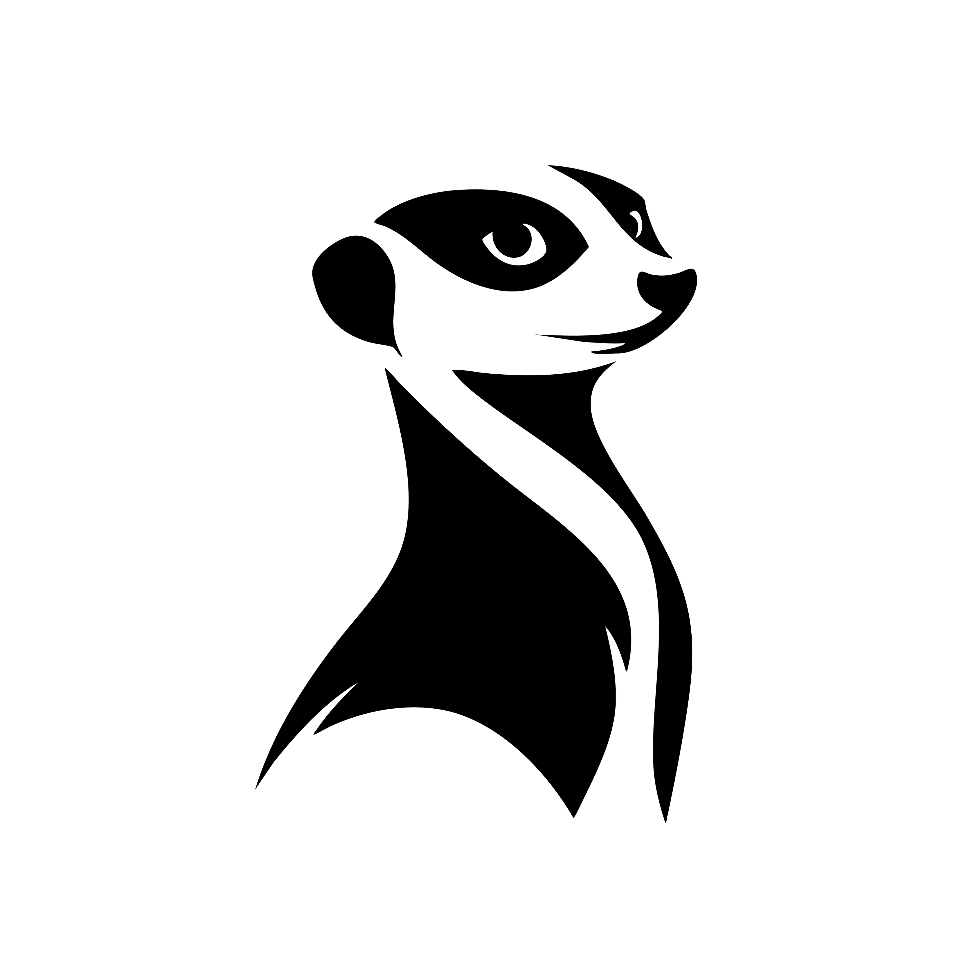 Vinyl Decal / Laptop Sticker/ Car Decal / Phone Sticker Meerkat