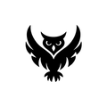 Vinyl Decal / Laptop Sticker/ Car Decal / Phone Sticker Owl