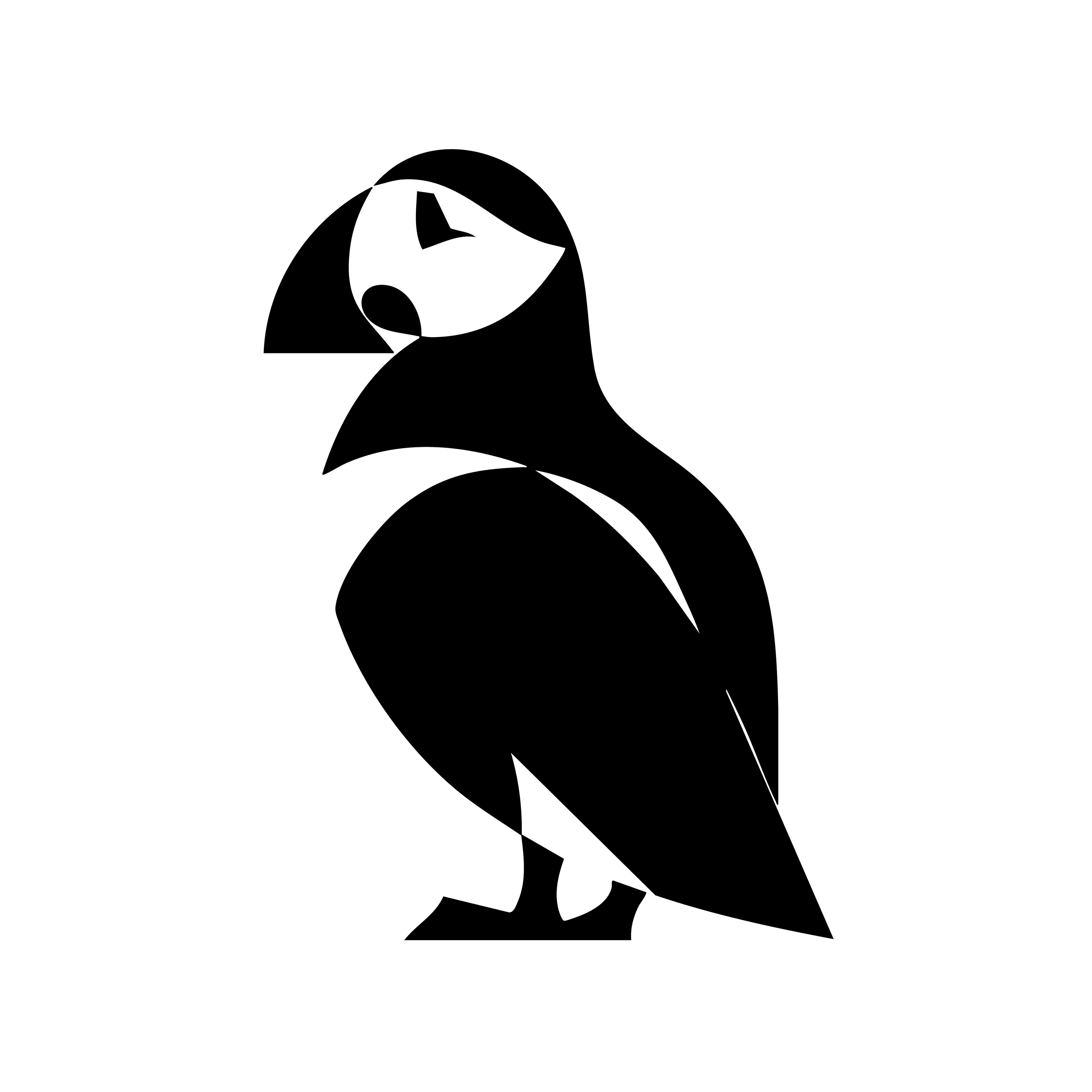 Vinyl Decal / Laptop Sticker/ Car Decal / Phone Sticker Puffin