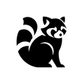 Vinyl Decal / Laptop Sticker/ Car Decal / Phone Sticker Red Panda