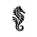 Vinyl Decal / Laptop Sticker/ Car Decal / Phone Sticker Seahorse