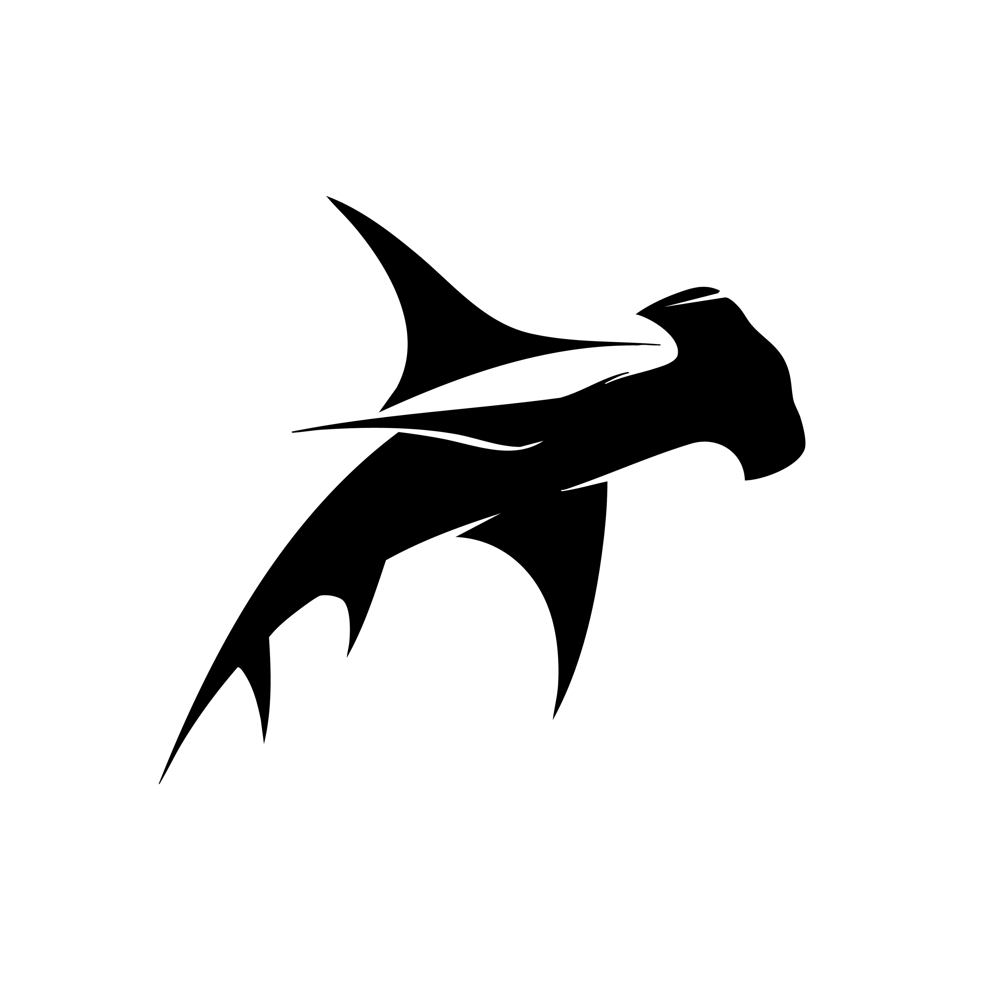 Vinyl Decal / Laptop Sticker/ Car Decal / Phone Sticker  Hammerhead Shark