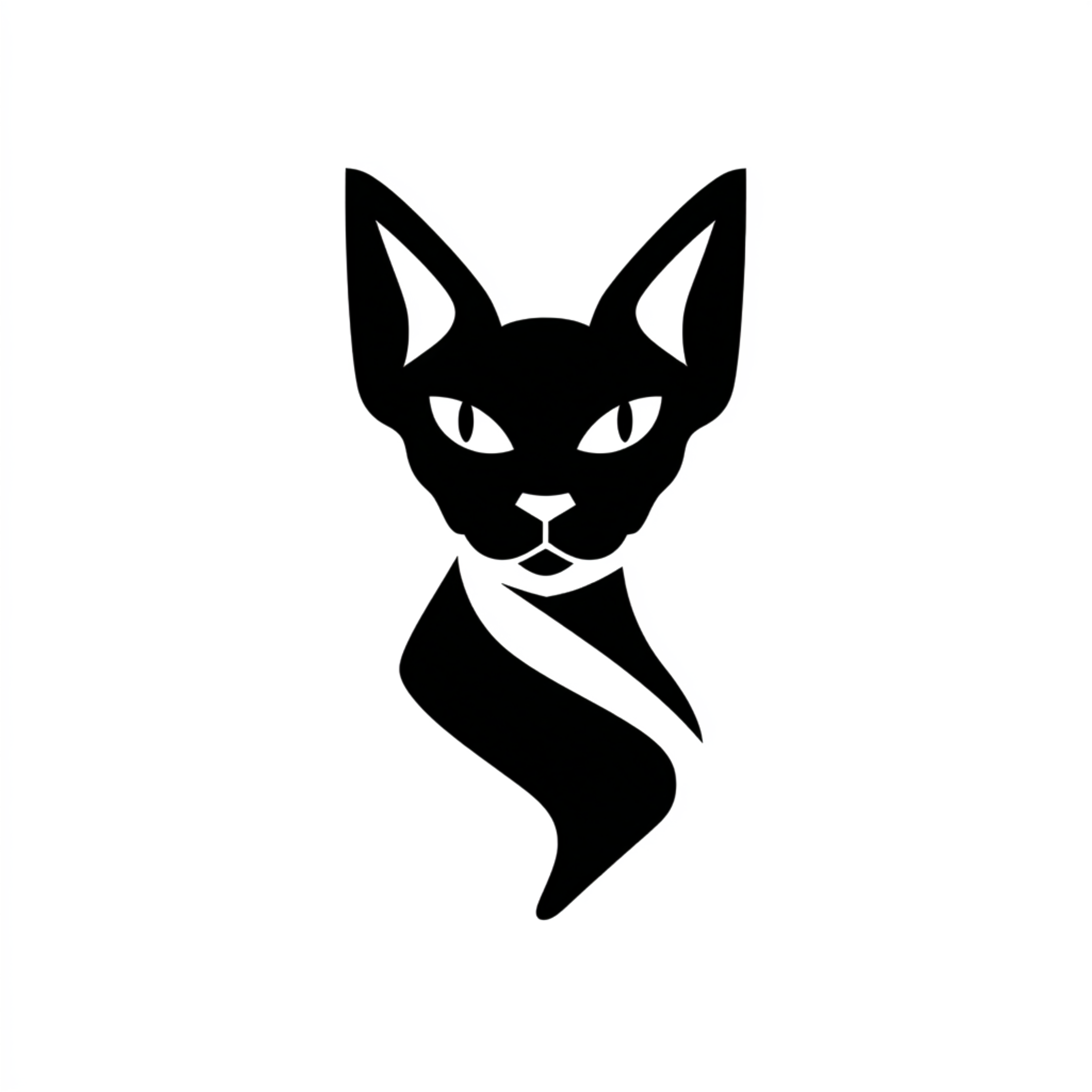 Vinyl Decal / Laptop Sticker/ Car Decal / Phone Sticker Sphynx